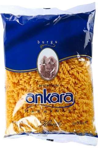 Nuh'un Ankara Makarnası Klasik Burgu Makarna 500 G Nuh'un Ankara Makarnası Klasik Burgu Makarna 500 G