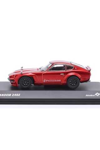 1:43 Ölçek Solido 1973 Datsun 240z Rocket Bunny Diecast Metal Minyatür Model Araba 10cm