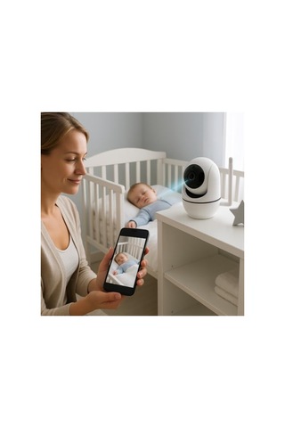 360 Görüş Açılı Wi-fi Güvenlik Kamerası - Gece Görüş Özelliği