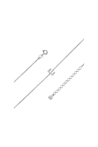 Sılverme E Harfli Gümüş Bileklik 925 Ayar Gümüş 34855380 Diğer