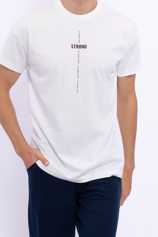 Arnetta Strong Krem Erkek Bermuda Takım