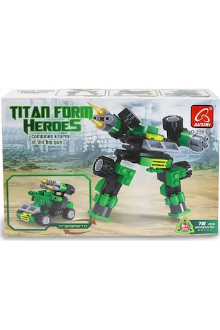 Ausini Titan Heroes Gunner-3 76 Parça