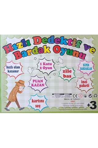 Saki Toys Hızlı Dedektif Ve Bardak Oyunu
