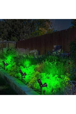 Forlife Yeşil 18 Led Spot Güneş Enerjili Bahçe Aydınlatma Lambası, Fotoselli, Spike Aplik, 18w Su Ge Sku: Smg8690010006288 Açık Lacivert
