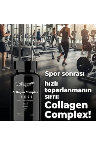 Collagen Forte Platinum 5 Tip Kolajen Vitamin ve Mineral İçeren Takviye Gıda 500 MG 90 Tablet