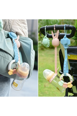 Reedark Yeşil Aslan Gelişmiş Versiyon: Silikon Diş Macunu Zinciri - Uyumlu Askı Oyuncak, Düşme Engeli, Taşınabilir Saklama, Çocuklar İçin Dayanıklı