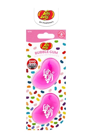 Jelly Belly Duovent Kalotifer Geçme Koku Bubblegum 14gr. Sakız, Keklik Üzümü, Vanilya, Portakal Arom
