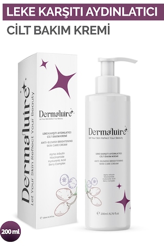 Dermaluire Leke Karşıtı Aydınlatıcı Cilt Bakım Kremi 200 ML
