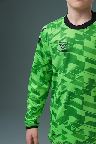 Hummel Line Kaleci Tek Üst Forma Neon Yeşil Çocuk