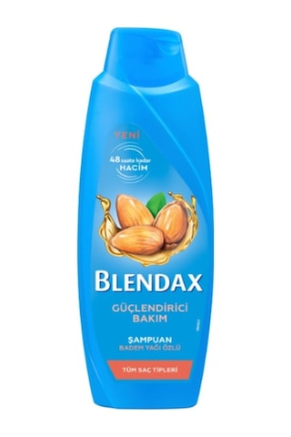 Blendax Güçlendirici Bakım Badem Yağı Özlü Şampuan 500 ML