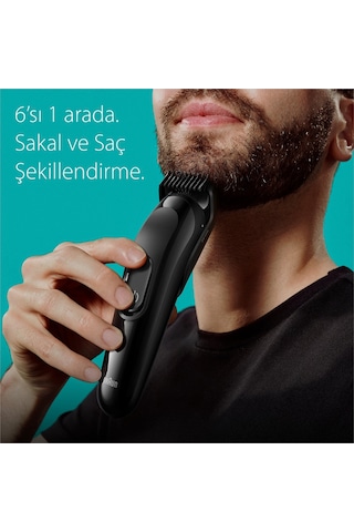 Braun Series 3 MGK3410 Hepsi Bir Arada Şekillendirme Seti