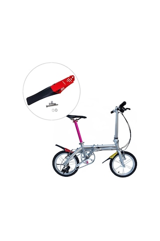 Homyl Bisiklet Çamurluk Çamurluklar Tam Kapak Kırmızı Kırmızı