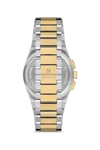 Momentus Men's Time Master Tm345t-02sg Gümüş - Altın