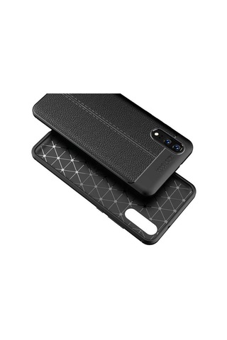 Huawei P20 Kılıf Zore Niss Silikon Kapak Gri