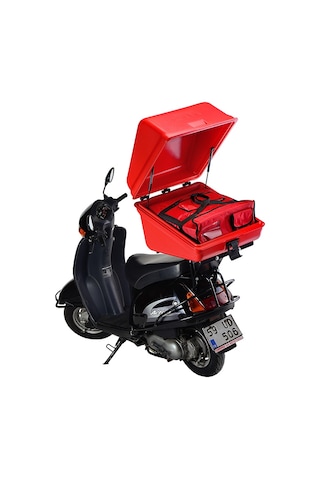 Avatherm Pizzabox Motor Servis Dağıtım Çantası 70 Lt Kar