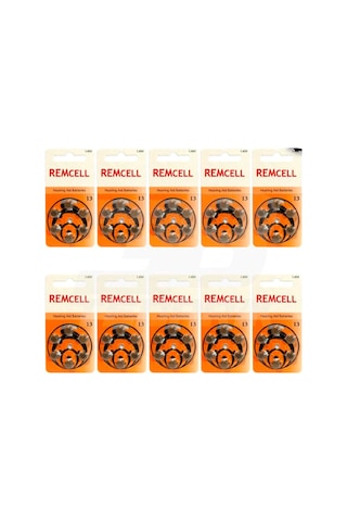 Remcell 13 Numara 1.45V İşitme Cihazı Pili Blister 6 x 10'lu