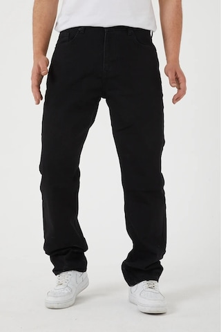 Erkek Siyah Baggy Pantolon Siyah