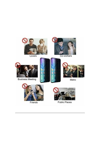 Apple  Uyumlu iPhone 14 Pro Mat Hayalet Ekran Gizli Privacy Tam Kaplayan Kırılmaz Cam Seramik Ekran Koruyucu