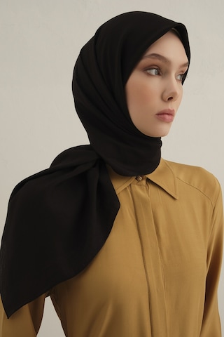 Armine Siyah B. Lyocell Eşarp 01 Siyah