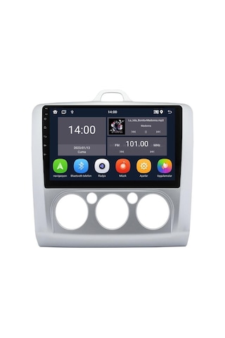 Ford Focus 2 Android Multimedya Sistemi Analog Klima 2006-2011 Clarion 4/64