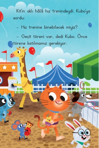 Kit ve Kubo Lunapark Hız Treninde