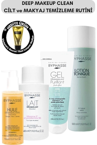 Deep Makeup Clean Dörtlü Cilt Bakım Seti