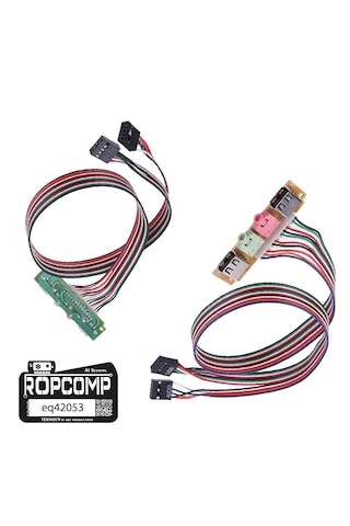 Pc Ön Panel 9 Pin Usb2 + 3.5mm Port Kulaklık + Mikrofon Kablosu