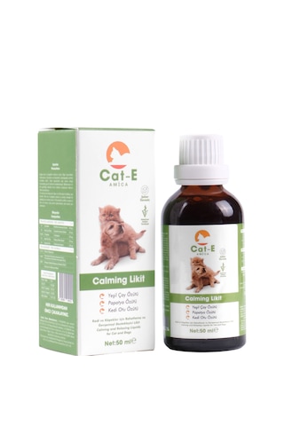 Amica Cat-e Calming Damla Kedi ve Köpekler İçin Gevşemeyi ve Rahatlamayı