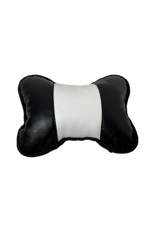 2'li Oto Boyun Yastığı Seti Ortopedik Araç İçi Seyahat Yastığı Beyaz