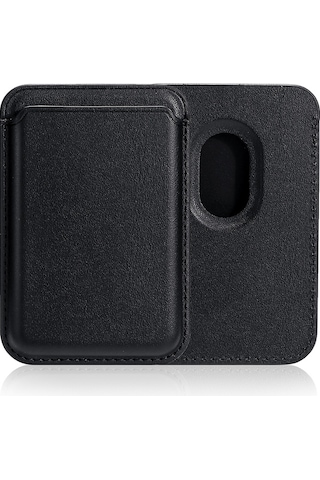 Kilifone - Telefon Arkası Kartlık Magnetik Cardsafe Kartlık - Siyah - T35006 Siyah