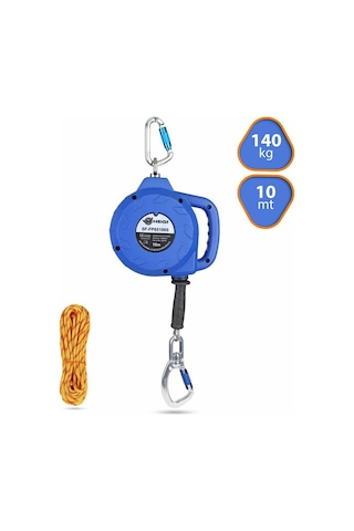 518140010 Geri Sarımlı Düşüş Durdurucu Yoyo 10mt Maks.140kg
