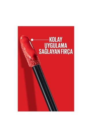 Maybelline New York Super Stay Vinyl Ink Uzun Süre Kalıcı Şeftali Tonlu Likit Parlak Ruj 35 00
