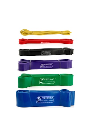 Powerband Direnç Lastiği ve Egzersiz Bandı Yeşil Heavy Yeşil