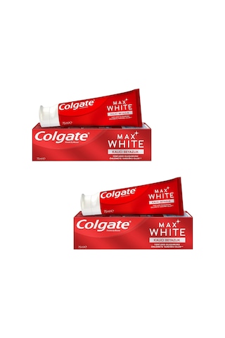 Colgate Max White Kalıcı Beyazlık Diş Macunu 75 ML x 2