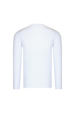 İkili Set T8587 Dewberry V Yaka Erkek Sweatshırt-beyaz-beyaz Beyaz-beyaz