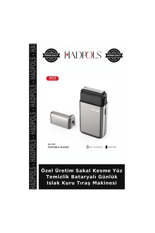 Özel Üretim Sakal Kesme Yüz Temizlik Bataryalı Günlük Islak Kuru Tıraş Makinesi