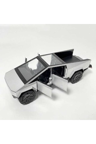 Tesla Cybertruck 1:32 Model Maket Araba Silver