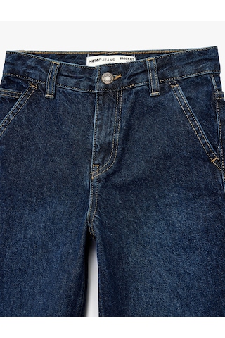 Koton 26yy59003140 Koyu İndigo Erkek Çocuk Jean Pantolon 6skb40047td Koyu İndigo