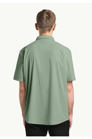 Jack Wolfskın Vandra S S Shırt M Erkek Eucalyptus Gömlek 1404071 4029-21884 Gri