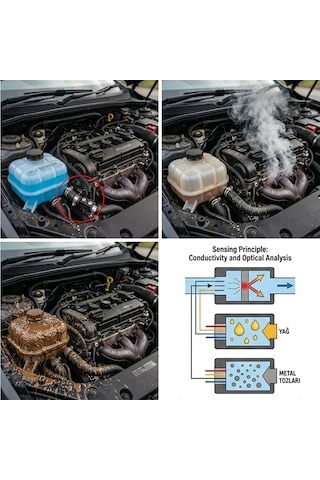 Motor Soğutma Sıvısı Seviye Takip Ve Analiz Sistemi Üniversal