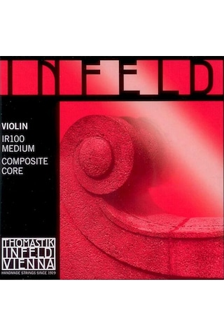 Thomastik Infeld Th-ır100 Infeld Red Keman Teli Takımı Sentetik Çekirdek Sıcak Ve Koyu Ton