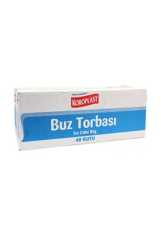 Koroplast Buz Torbası 180 Küp 48 Paket