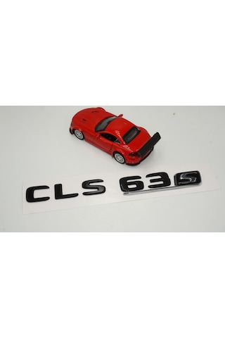 CLS 63S Bagaj Parlak Siyah ABS 3M 3D Yazı Logo