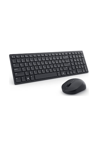 Dell Pro Km555 Sessiz Kablosuz Set Siyah Optik
