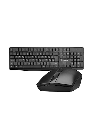 Everest KM-7500 Multimedya Kablosuz Q Klavye Mouse Set