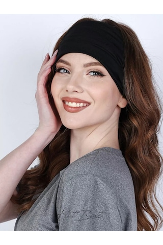 Hatbest Lastikli Bandana Mendili 223907581 Siyah