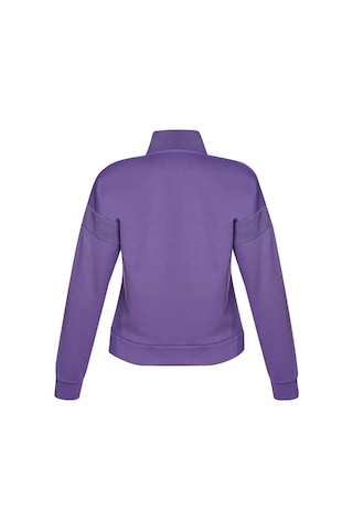 Hummel Adur Yarım Fermuarlı Sweatshırt 922347-2893 Mor