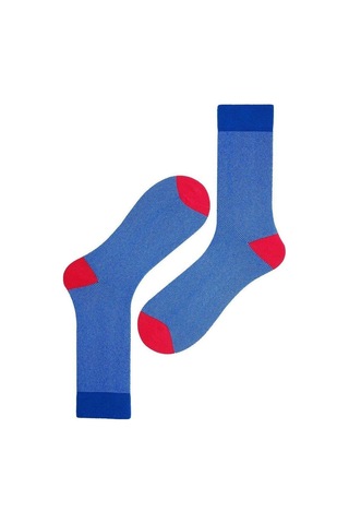 Desenli Erkek Soket Çorap-1857 Çok Renkli