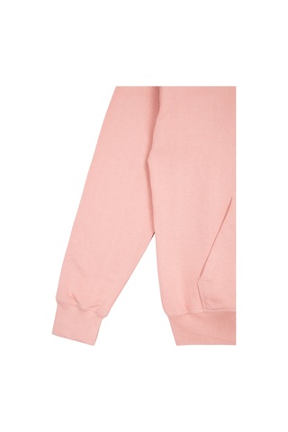Beord Pembe %100 Pamuk Kapüşonlu Sweatshirt Bhd1-137