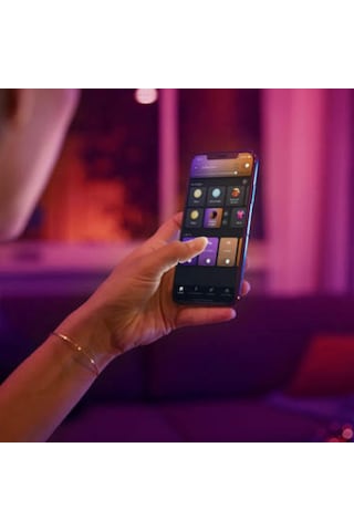 Philips Hue Bloom V4 Beyaz Led Aydınlatma, Bluetooth Özellikli - 25.000 Saat Ampul Kullanım Ömrü Sku: Smg8690010157393 Açık Gri